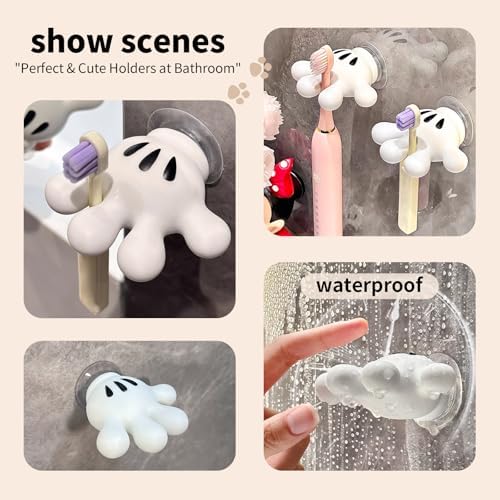 Perfect 2-Piece Toothbrush Holder with Unique Design