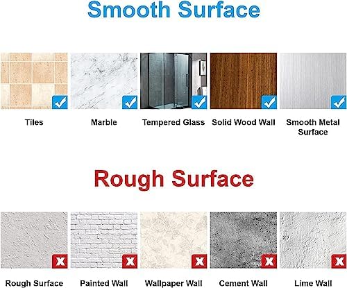 4PCS Bath Organizer Adhesive Strips --tools To Clean And Dry FastStrong Durable