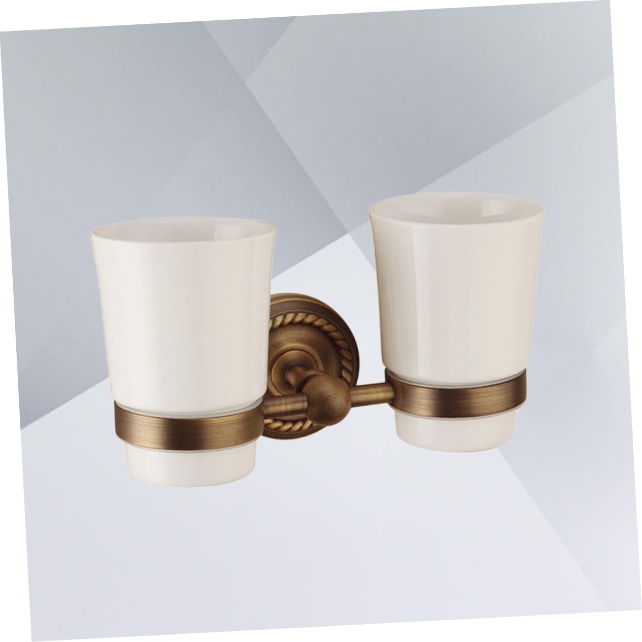 Vivid Wall-Mounted Toothbrush Cup Holder