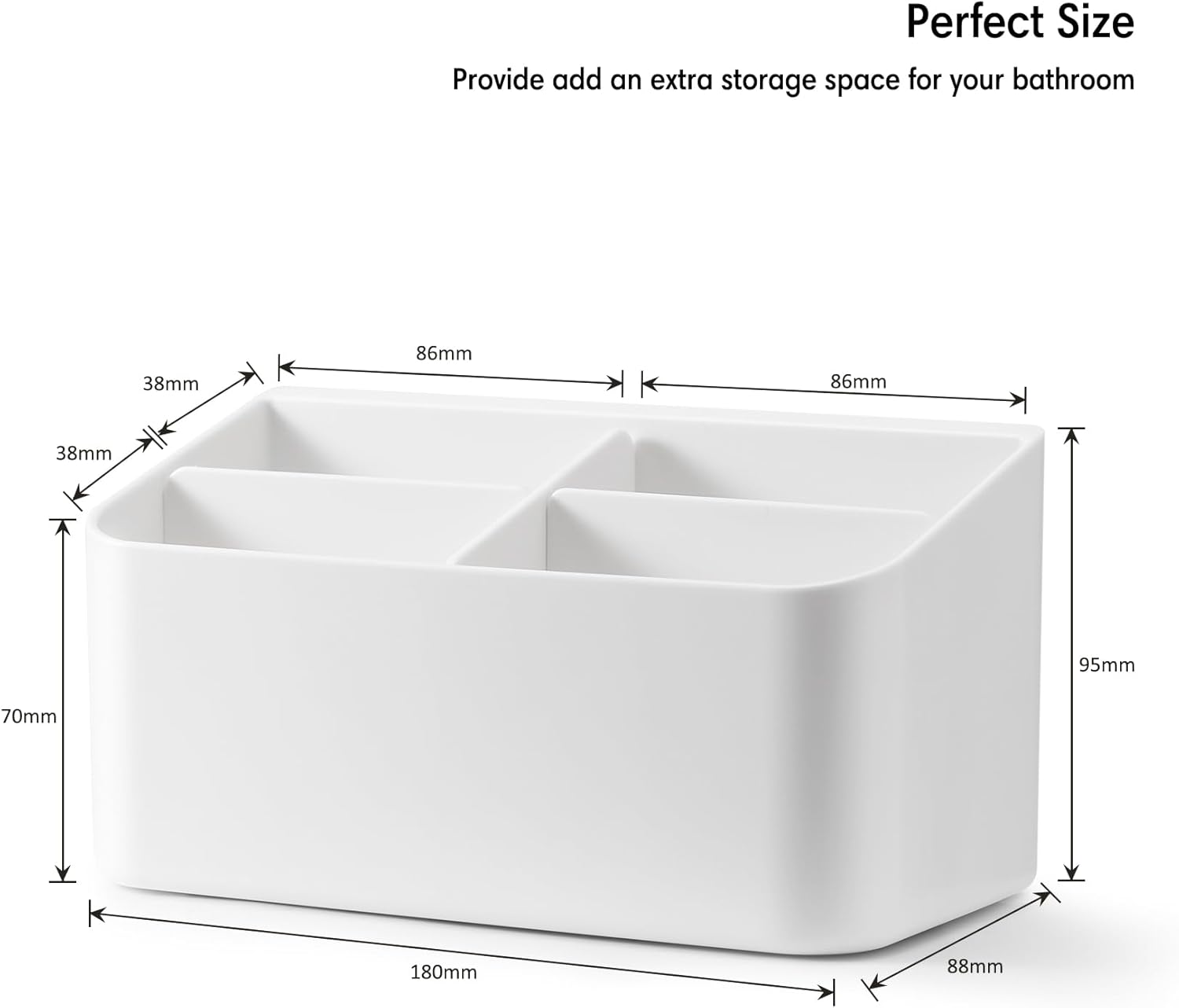 Efficient Shower Organizer for Clean Storage