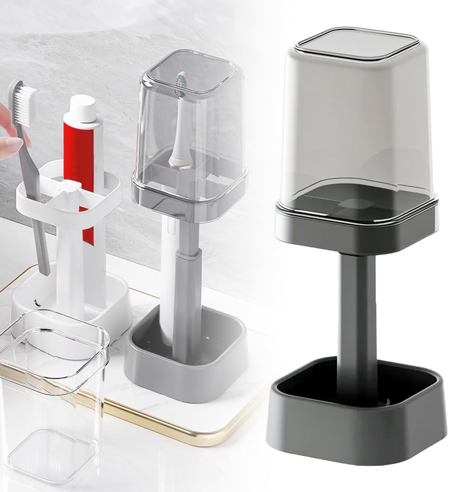 Premium Toothbrush Organizer Stylish Compact Durable