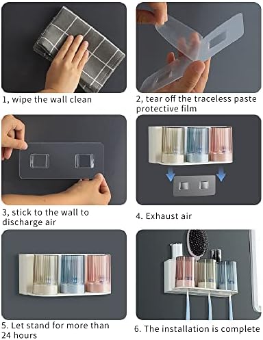 So Nice Wall-Mounted Toothbrush Holder