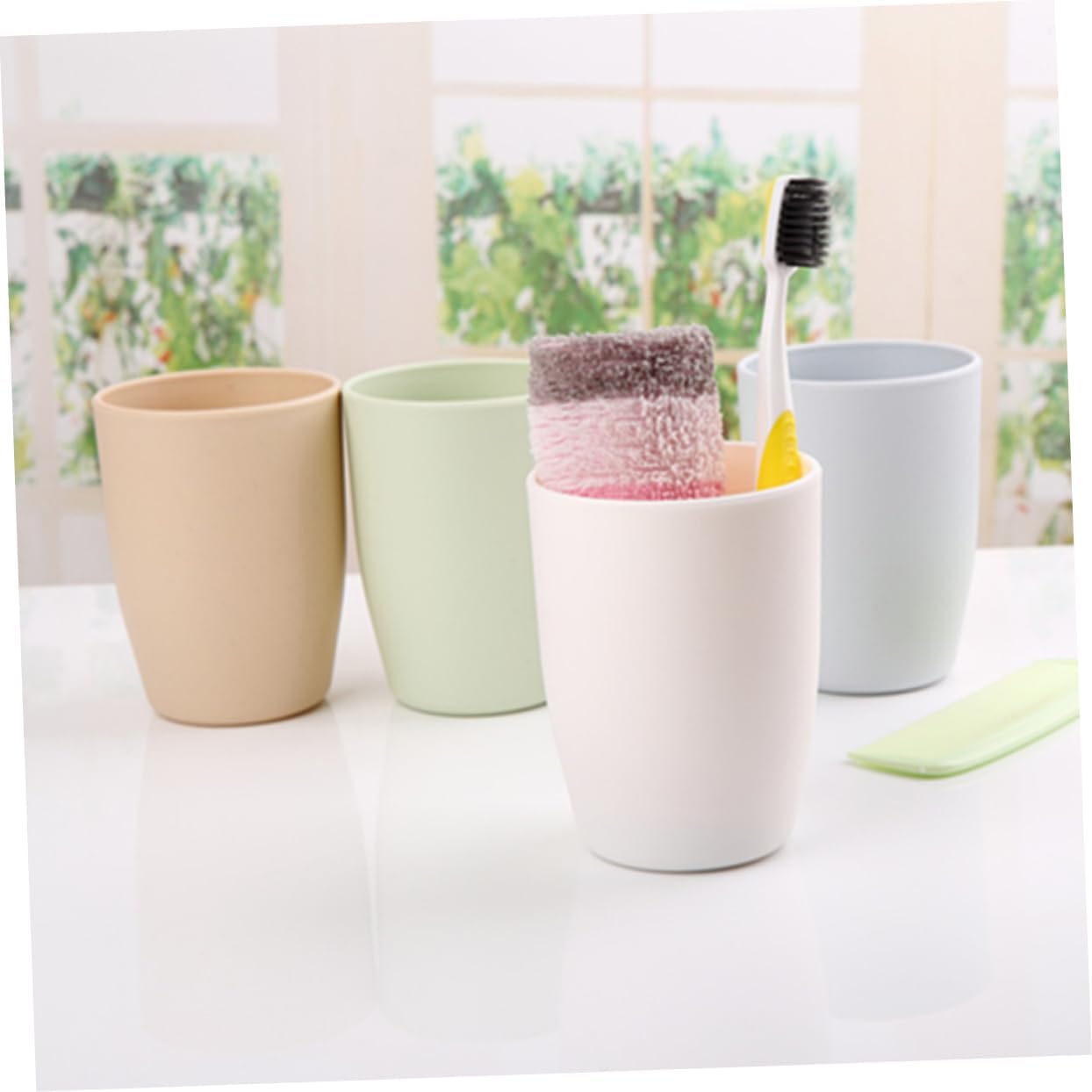 DOITOOL Toothbrush Holder for Bathroom