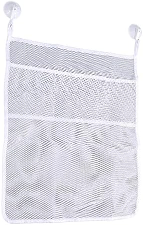 ABOOFAN Bathtub Toy Organizer Set with Suction Cup Hooks