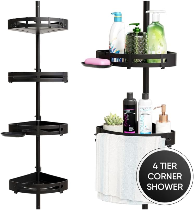Impose Corner Shower Caddy by J-Rod Innovations