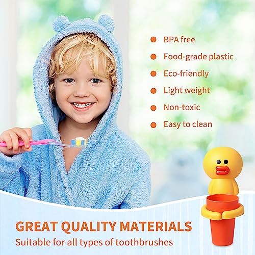 Perfect for Kids Animal Toothbrush Cup Holder