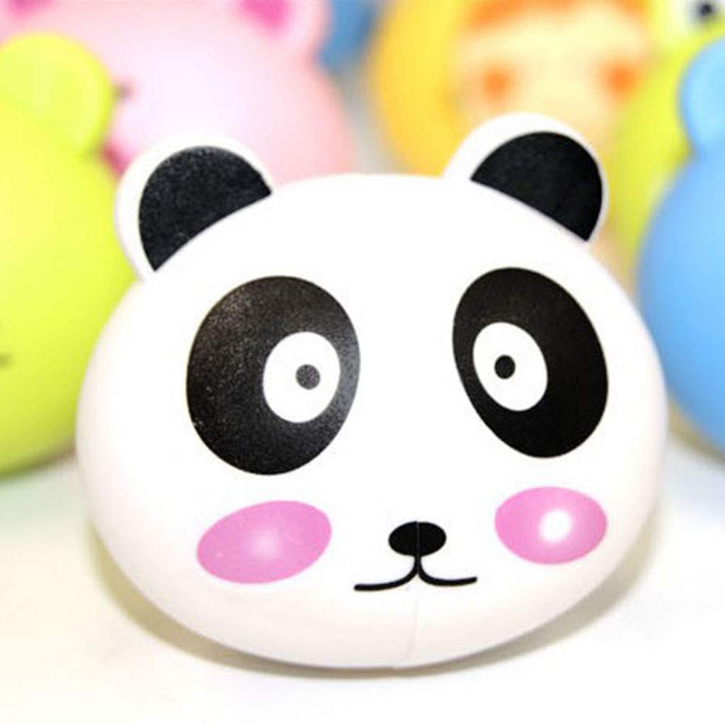 Cartoon Animal Toothbrush Holder with Suction Cups for Kids