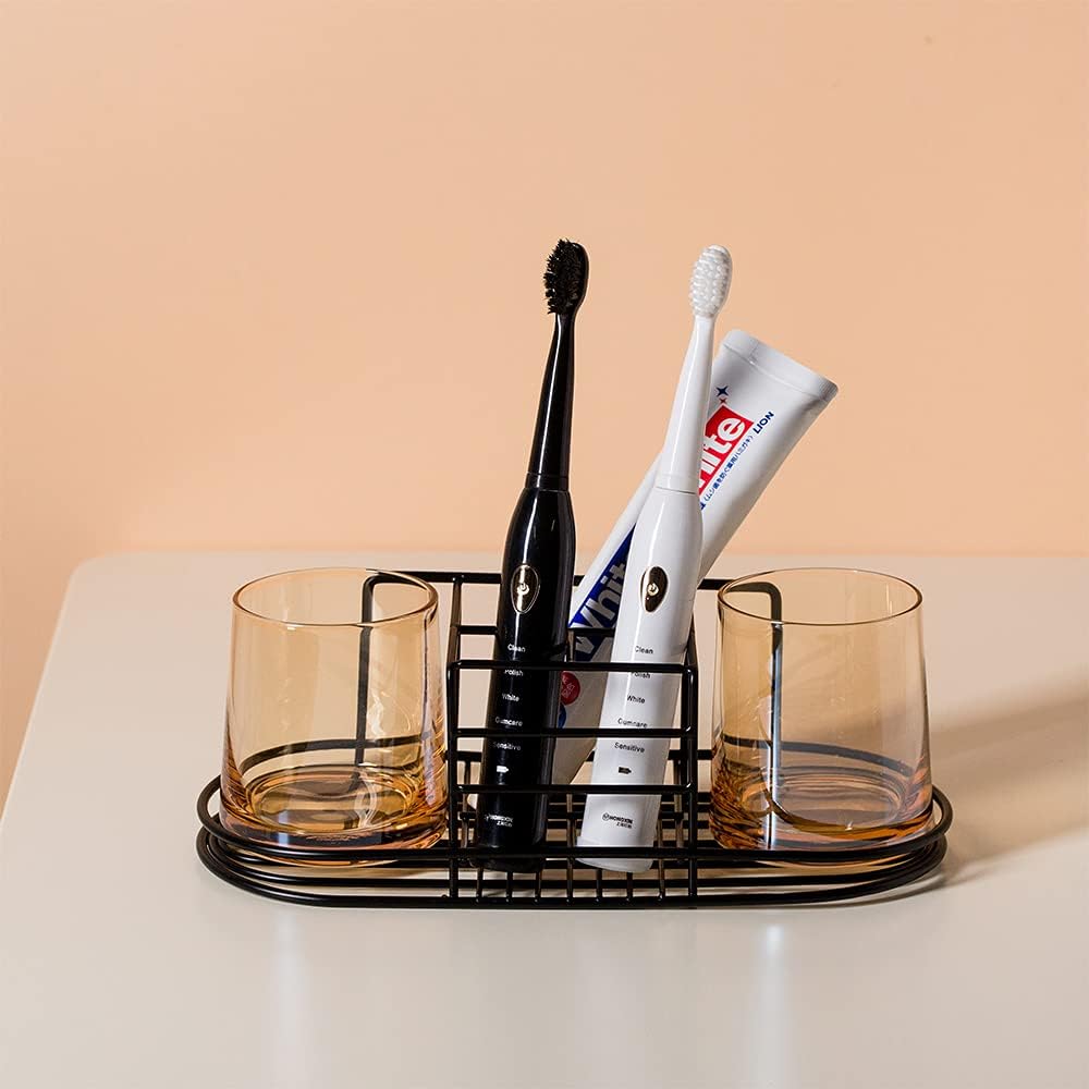 Yishua Electric Toothbrush Holder Stainless Steel Magnetic Wall-Mounted Bathroom Accessory