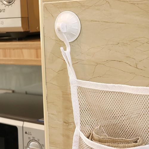 ABOOFAN Bathtub Toy Organizer Set with Suction Cup Hooks