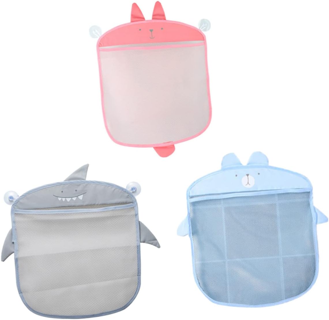 Cabilock Bathroom Toy Organizer Mesh Bag for Kids