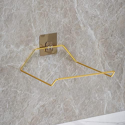 Sturdy Golden Corner Shower Caddy Wall-Mounted Organizer