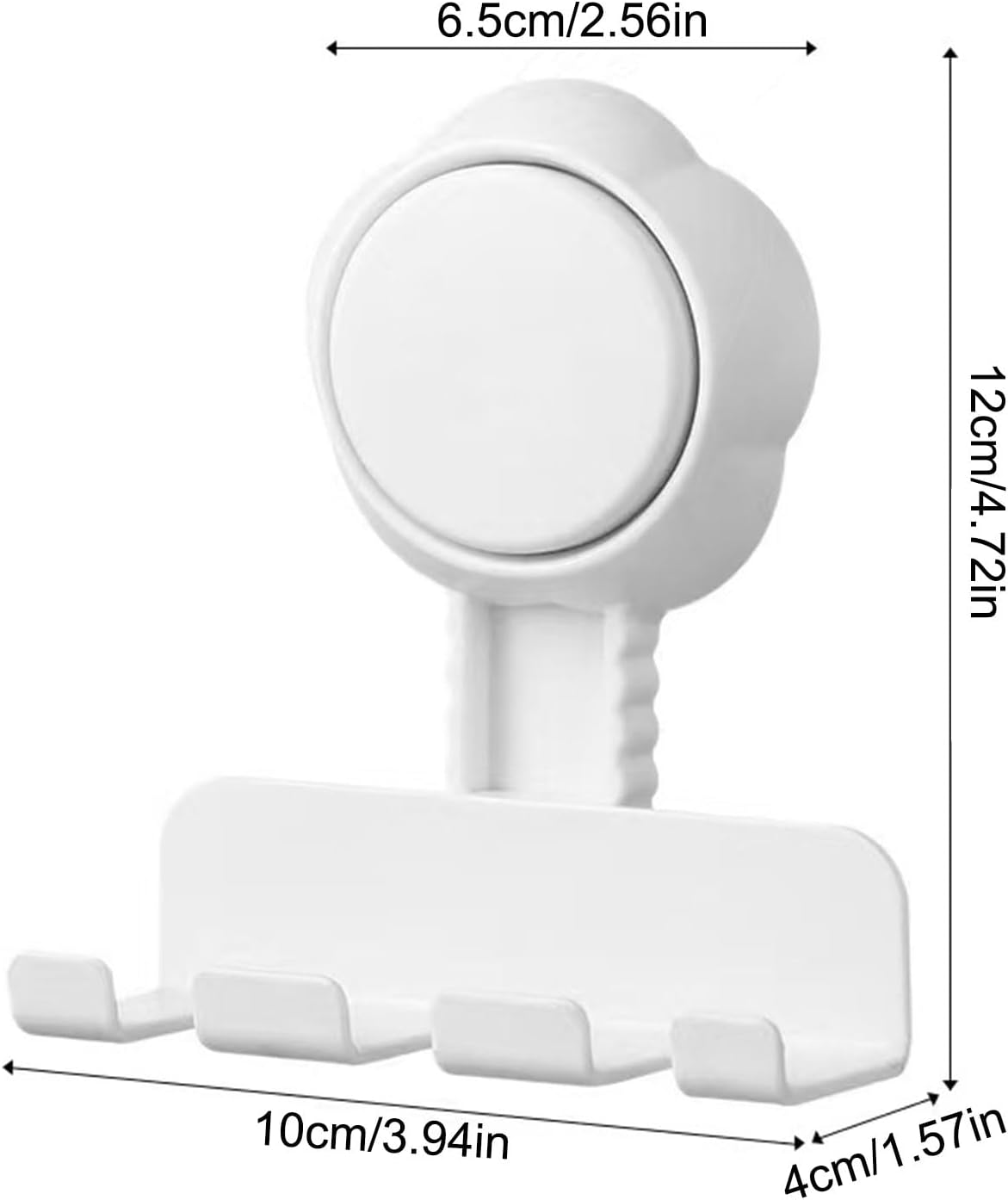 Easy Install Suction Cup Retrieves Toothbrush Holder for Bathroom