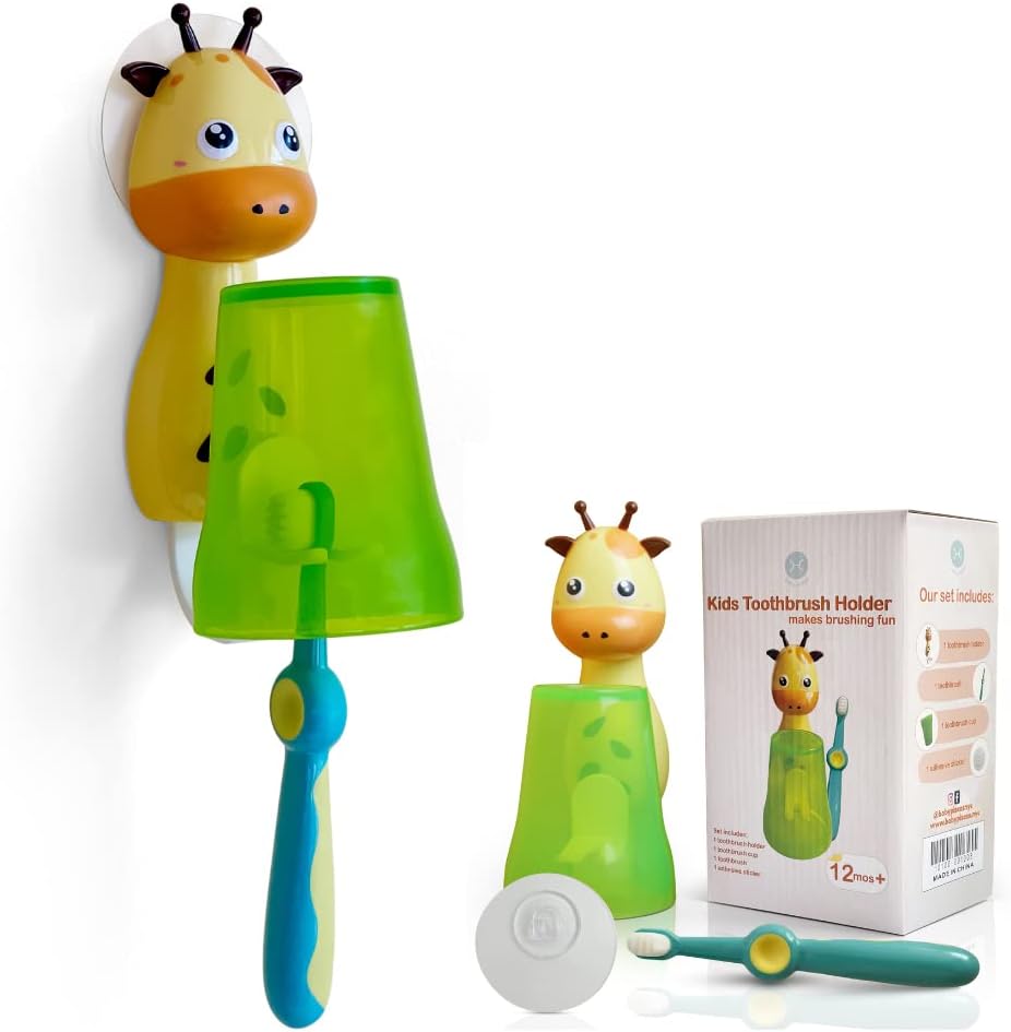 Giraffe Kids Toothbrush Holder