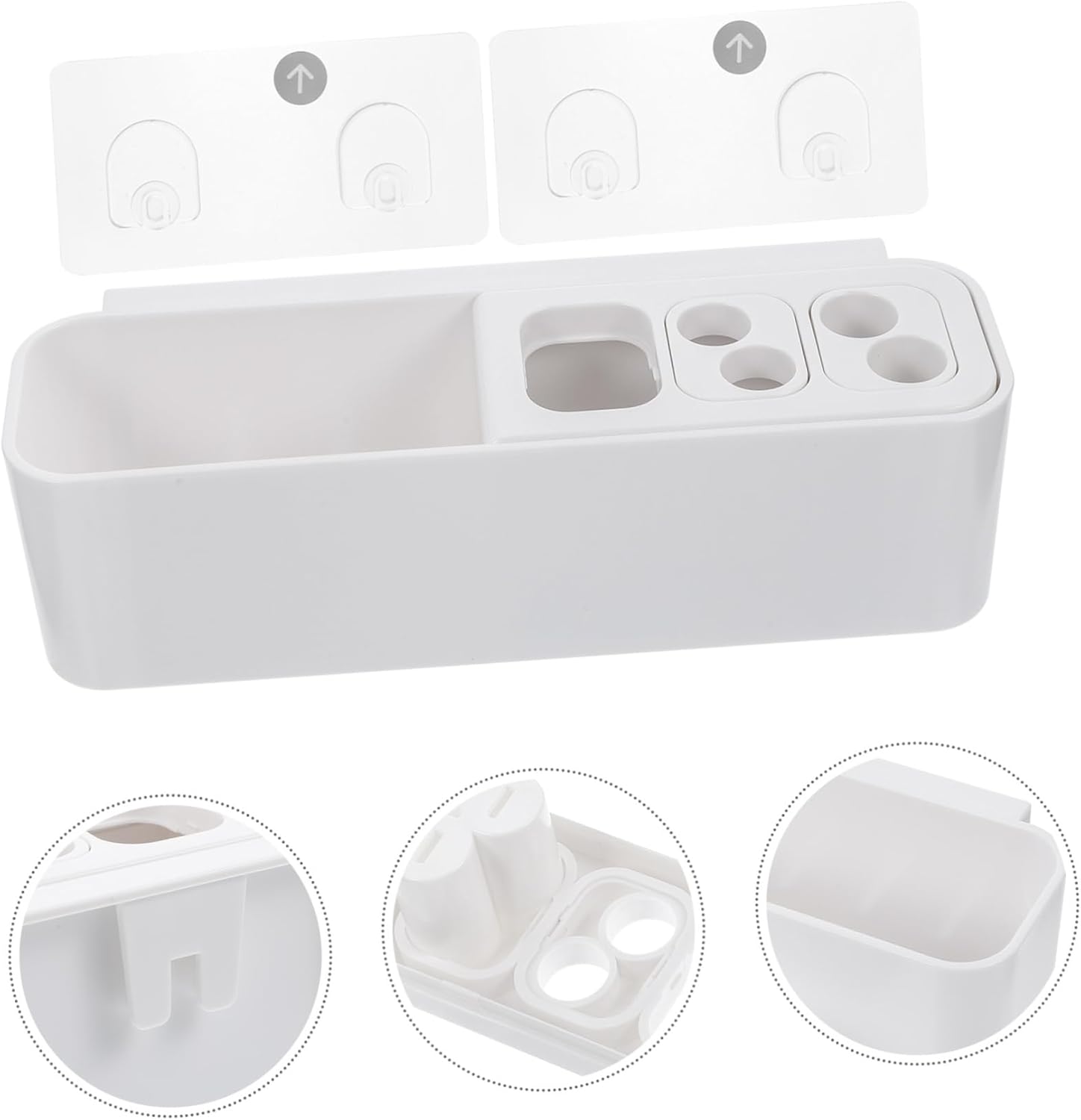 Modern Wall-Mounted Toothbrush Holder