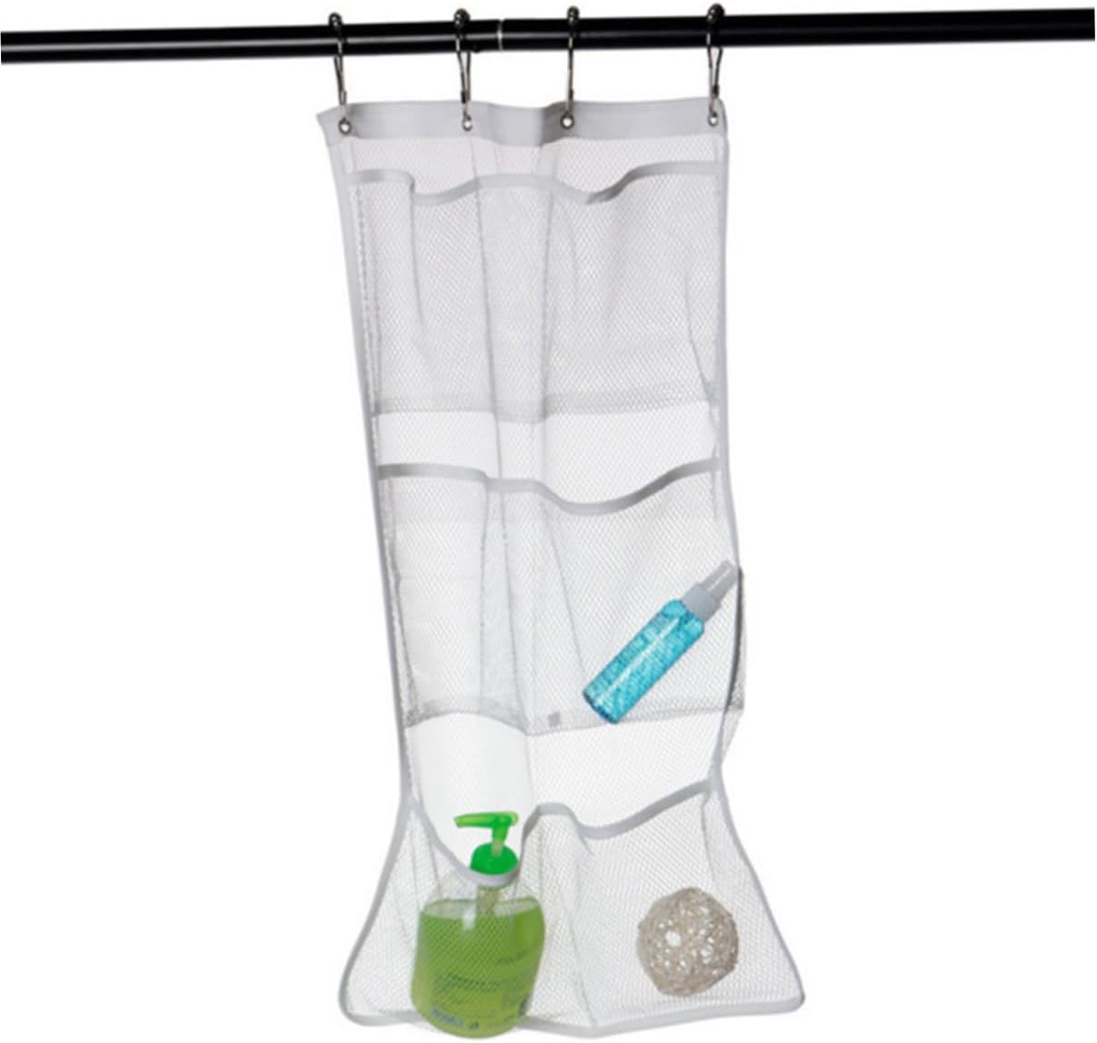 Quick-Drying Mesh Shower Organizer Space-Saving for your Bathroom