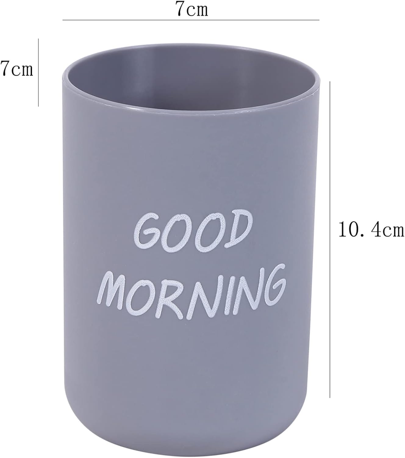 Ellylians outstanding bathroom cup high-quality materials convenient dual use