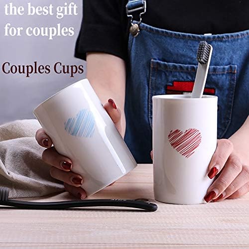 Stylish Ceramic Tumbler Cup for Toothbrush More