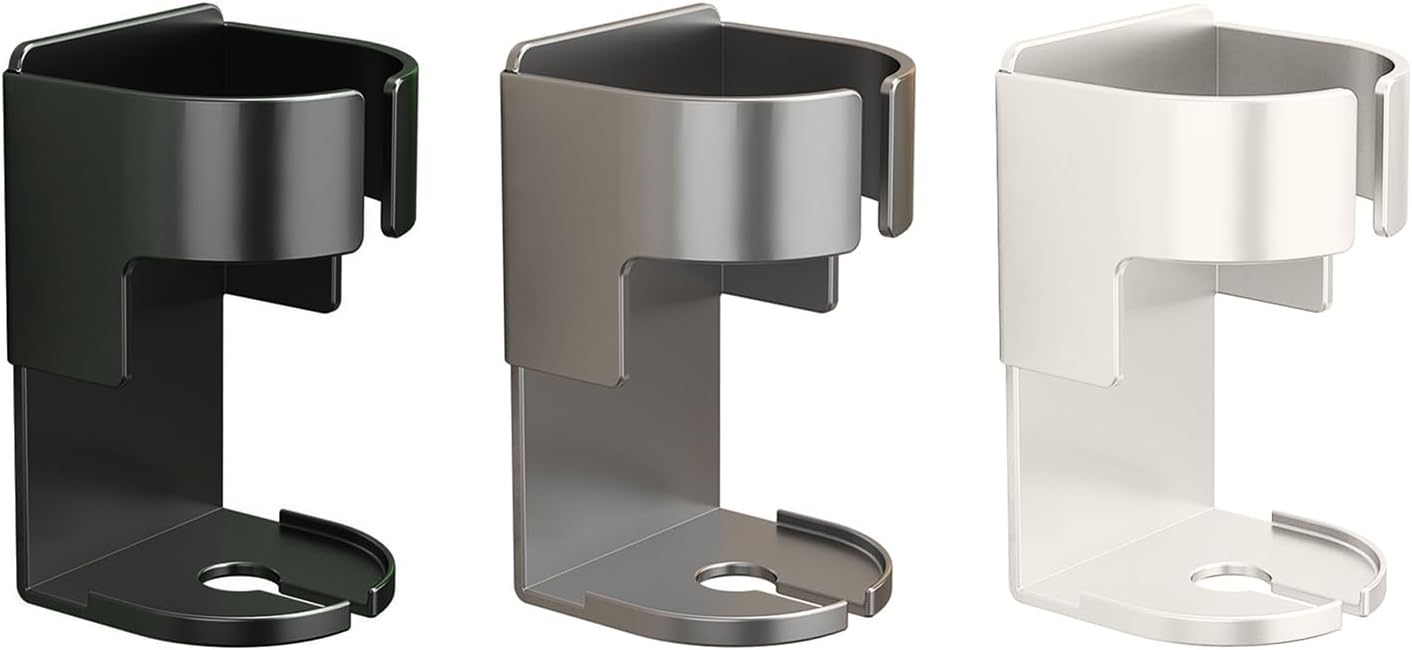 TENYELE Wall-Mounted Electric Toothbrush Holder for Under 37mm Diameter Toothbrushes