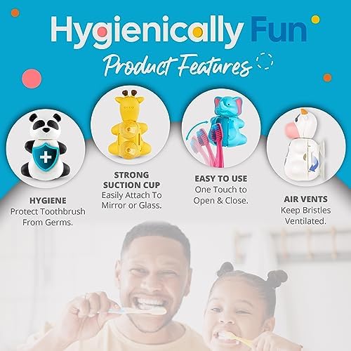 Flipper Fun Animal Penguin Toothbrush Holder