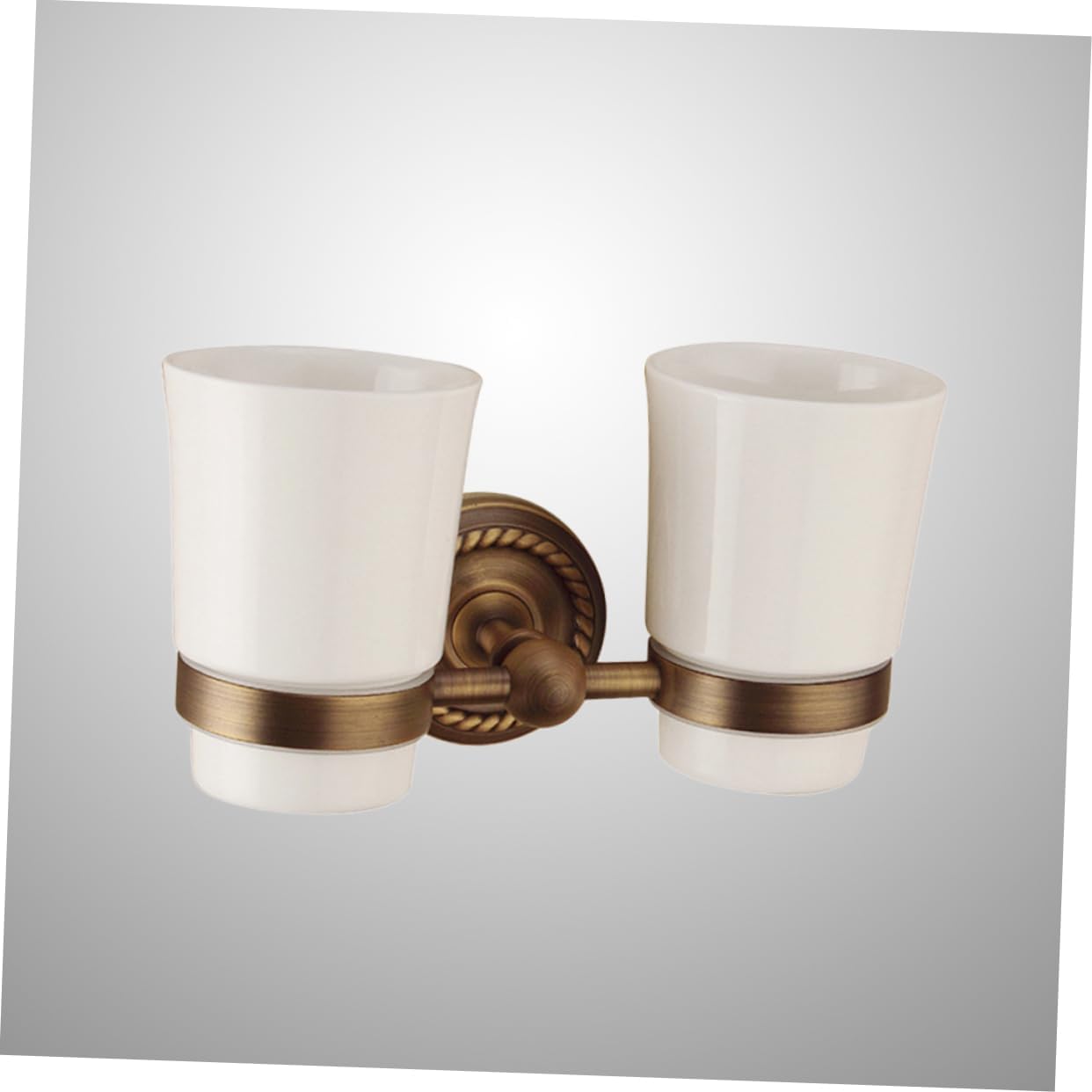 Vivid Wall-Mounted Toothbrush Cup Holder