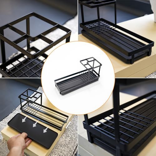 REDANT Black Toothbrush Holder