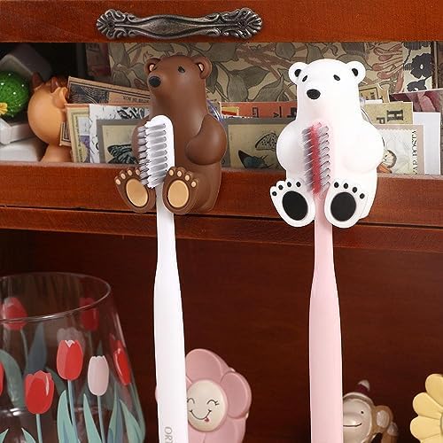 Perfectly Puzzling Polar Bear Toothbrush Holder