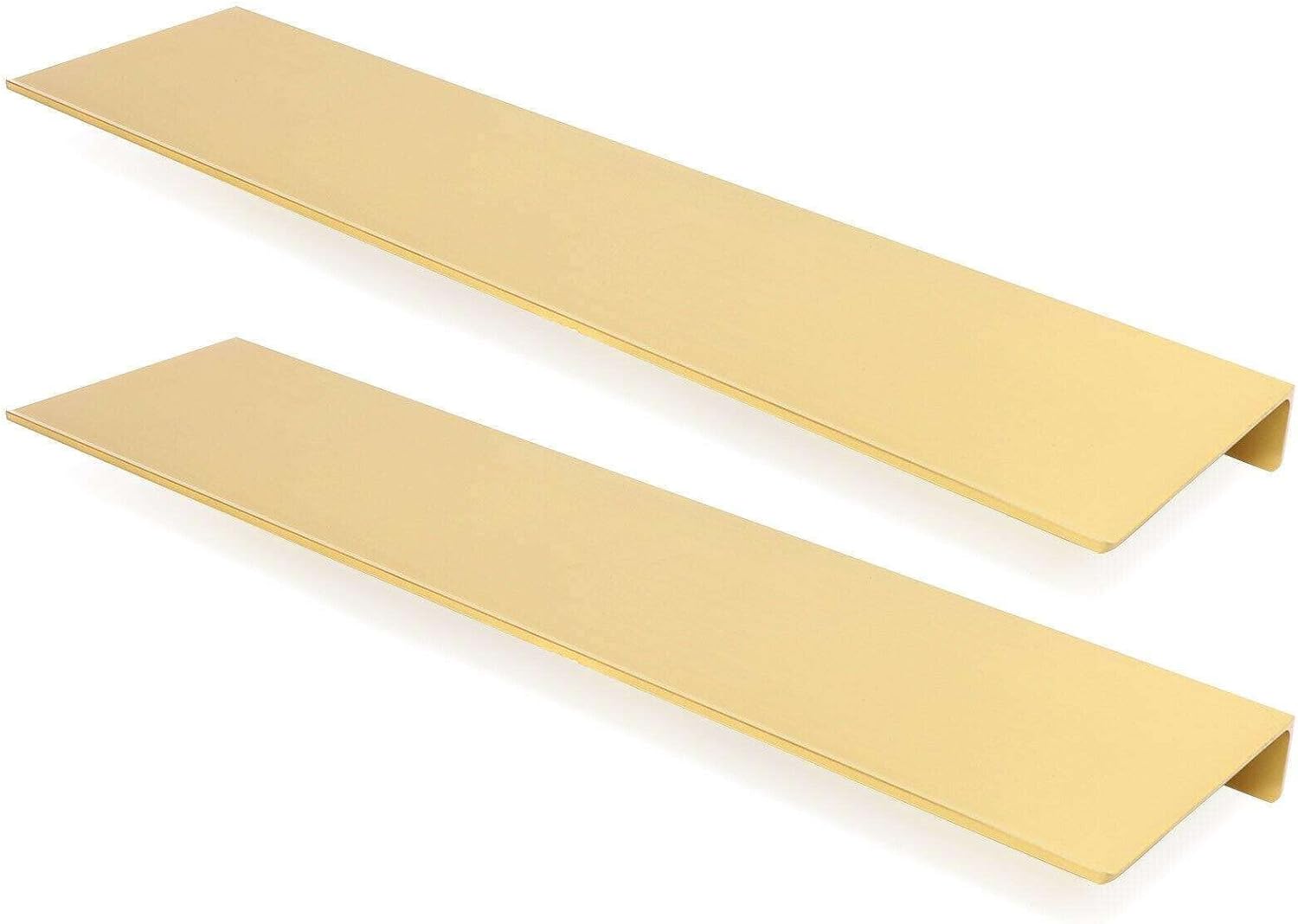 Precision-Engineered LKOP Gold Brass Wall-Mounted Bathroom Organizer
