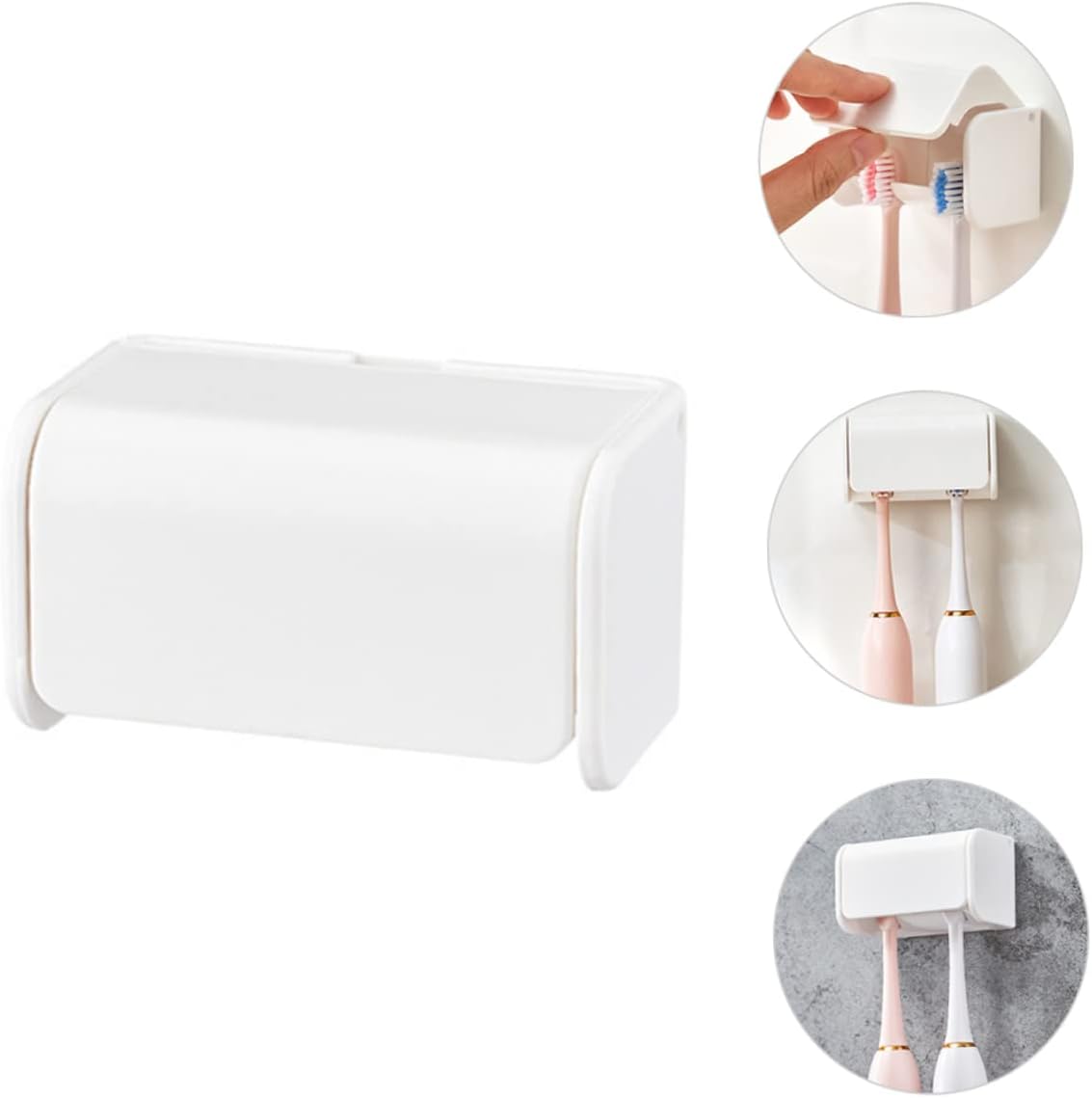 Wall-Mounted Toothbrush Holder