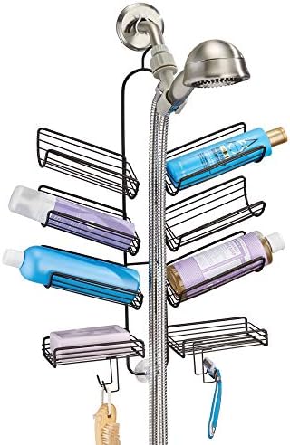 InterDesign Verona Metal Hanging Shower Caddy with Bronze Finish