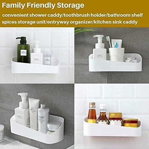 2-Pack Adhesive Bath Organizer