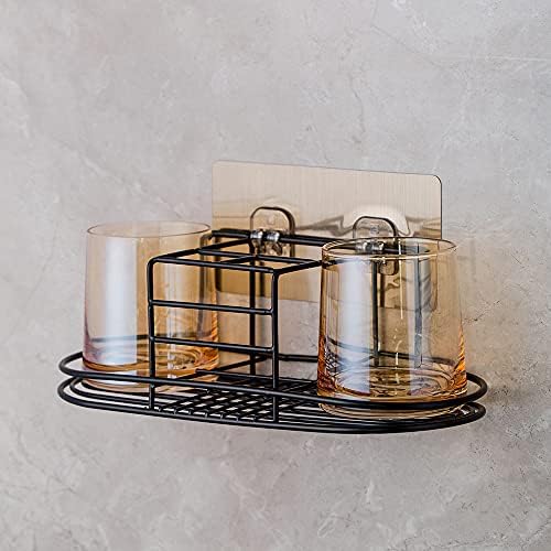 Yishua Electric Toothbrush Holder Stainless Steel Magnetic Wall-Mounted Bathroom Accessory