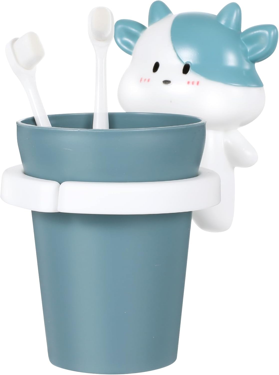Amosfun Toothbrush Holder Wall-Mounted Durable Cute for Kids