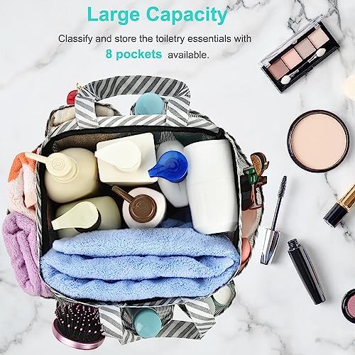 Haundry Mesh Shower Caddy Tote with 8 Pockets