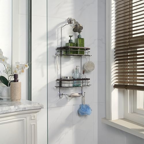 SunnyPoint Bathroom Classic Hanging Over The Shower Head Caddy