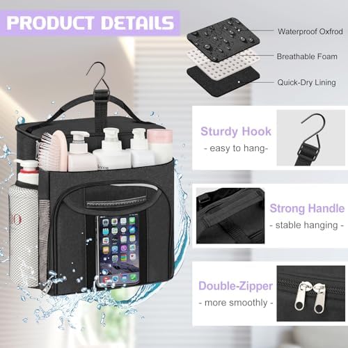 Heavy-Duty Portable Shower Caddy for College Students