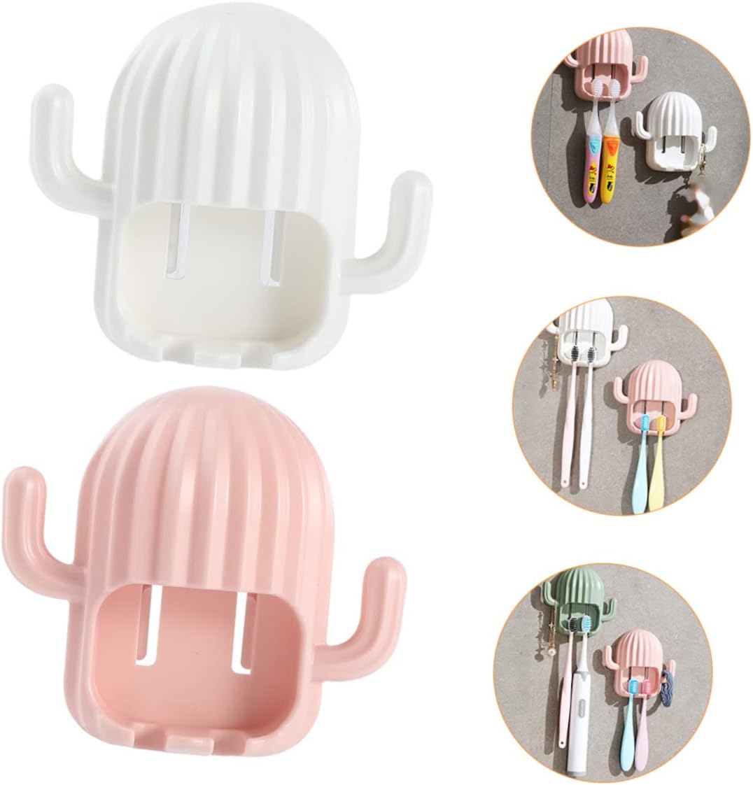 Elegant Cactus Toothbrush Racks