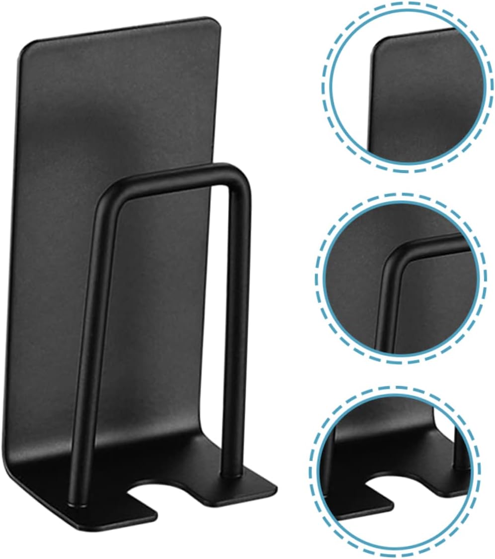 Space-Saving Stainless Steel Wall Mount Toothbrush Holder for Bathrooms