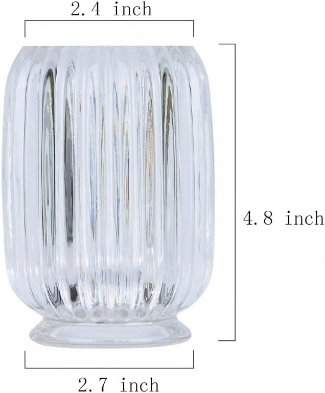 Stylish Glass Toothbrush Holder for Small Spaces