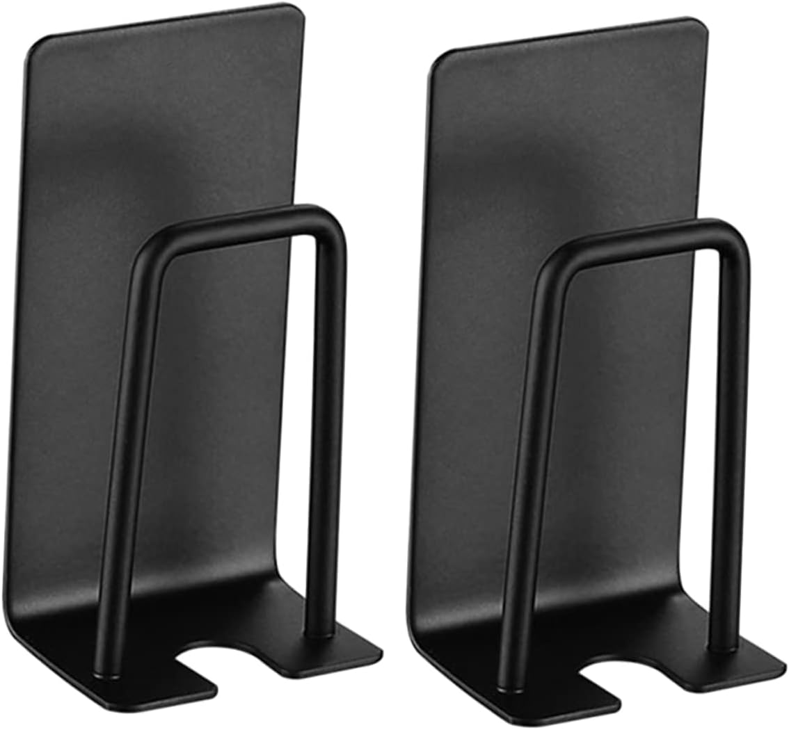 PrettyZoom 2-Piece Wall Mount Toothbrush Holders Stainless Steel Easy Install