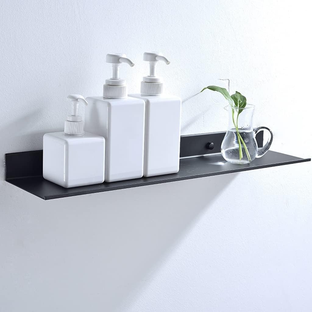 Space-Aluminum Black Bathroom Storage Caddy