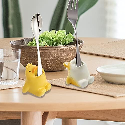 Cute Cartoon Toothbrush Holder for Kids Duck
