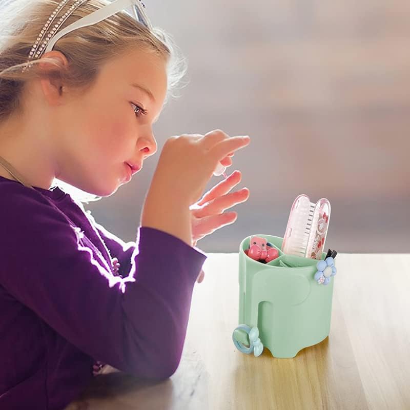 Hippywell Cute Elephant Toothbrush Holder for Kids