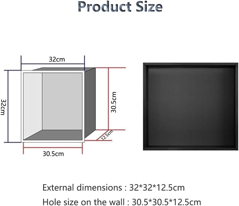 Sturdy Stainless Steel Showers Niche for Bathroom Kitchen and More