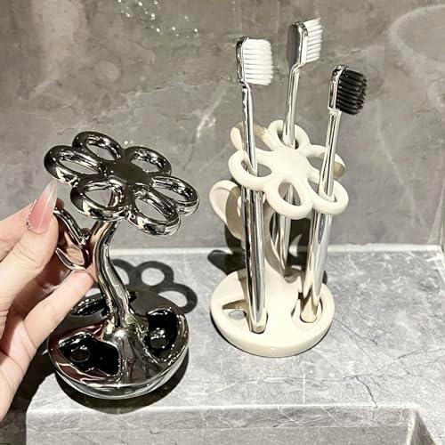 AHNIK Floral Toothbrush Stand