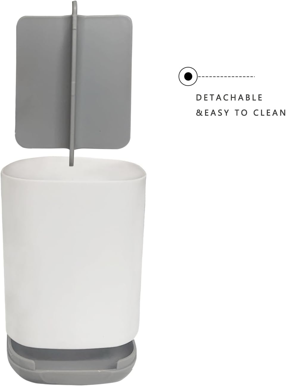 3 Slot Toothbrush Organizer With Detachable Dividers