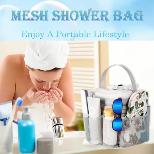 Durable Mesh Showers Caddy for Dorms and More