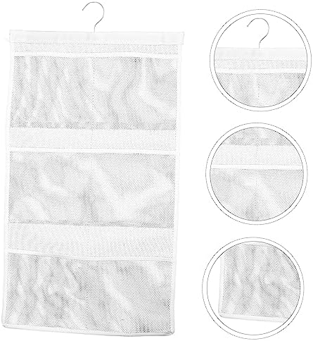 Versatile shower organizer bag for space-saving bathroom storage