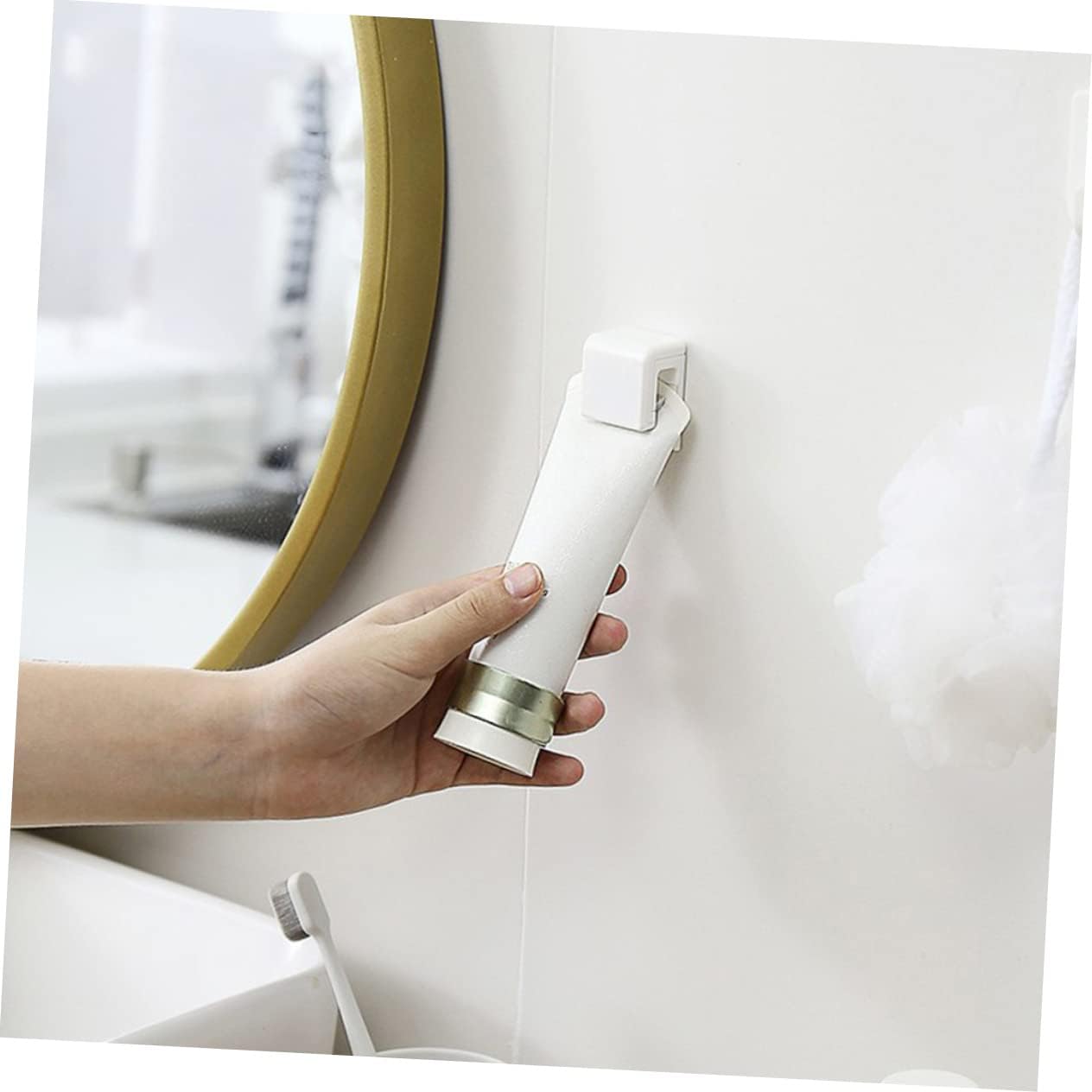 Small Hanging Toothbrush Holder PP Material
