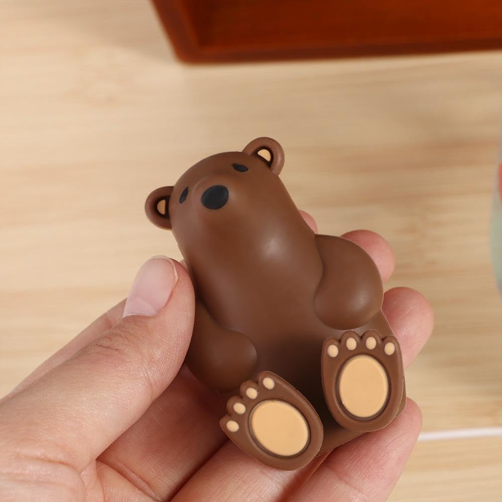 Cartoon Bear Toothbrush Suction Cup Holder