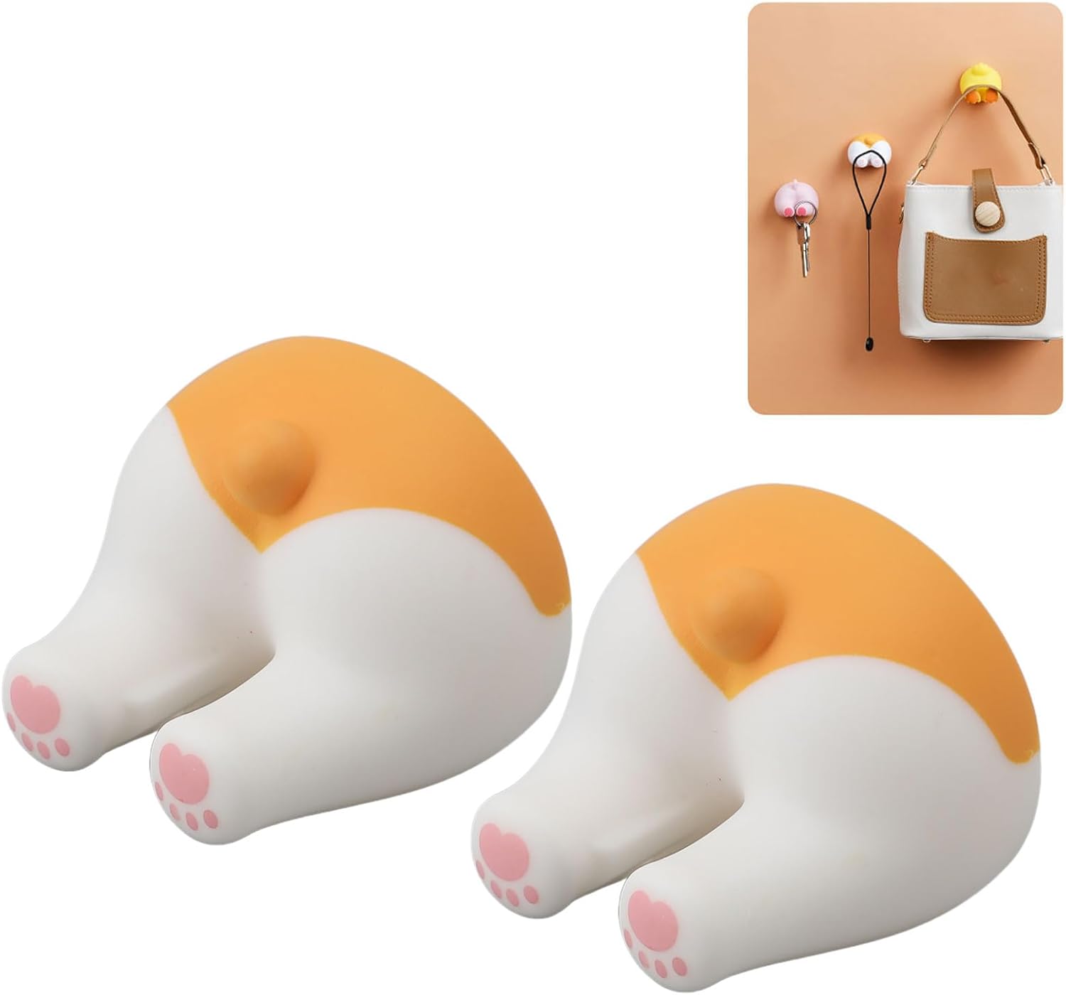 kids Cute Toothbrush Holder -wall Mount Cartoon Animal Dog Tail Party-align